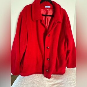 Chic Red Women's Jacket